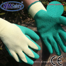 NMSAFETY 10g Latex Handschuhe mit Baumwolle im Inneren